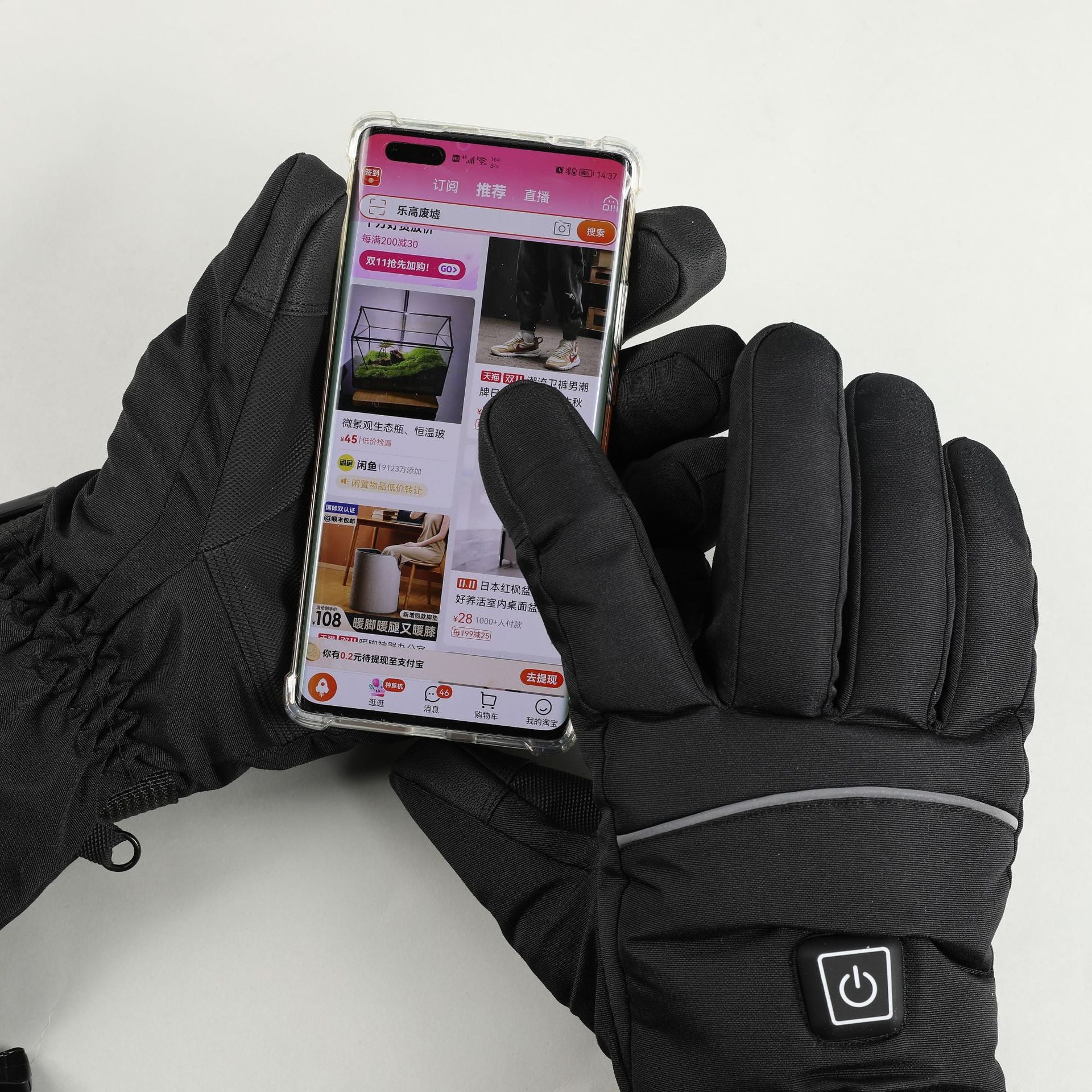 Guantes Calefactables Biker Iron & Leather