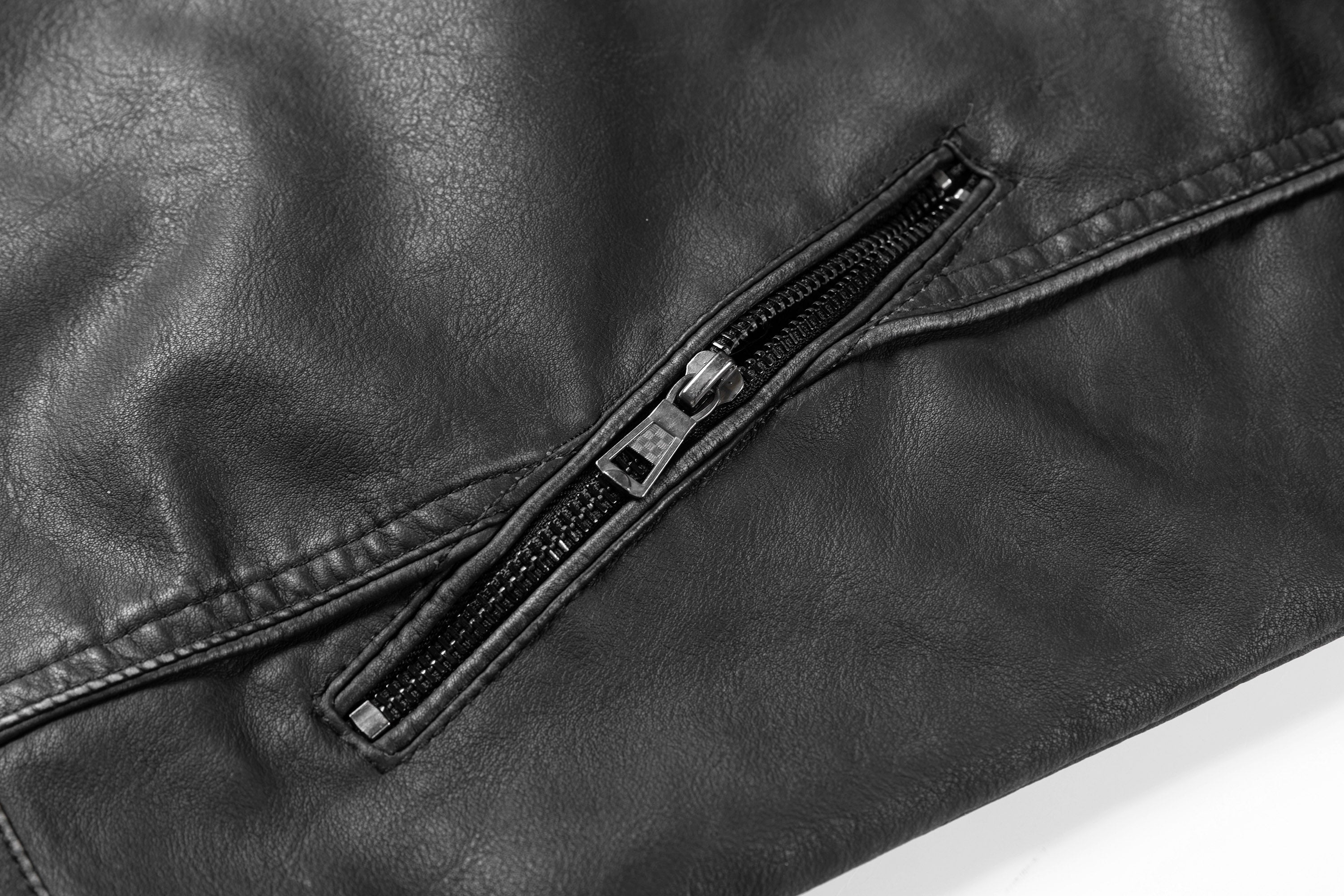Chaqueta de Cuero Vintage Iron & Leather