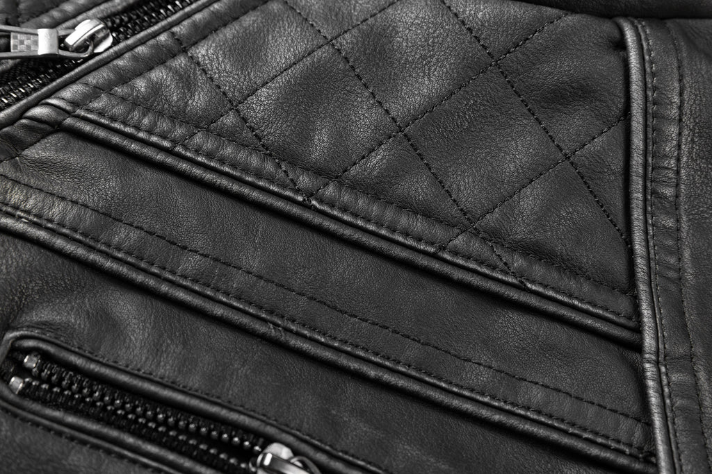 Chaqueta de Cuero Vintage Iron & Leather