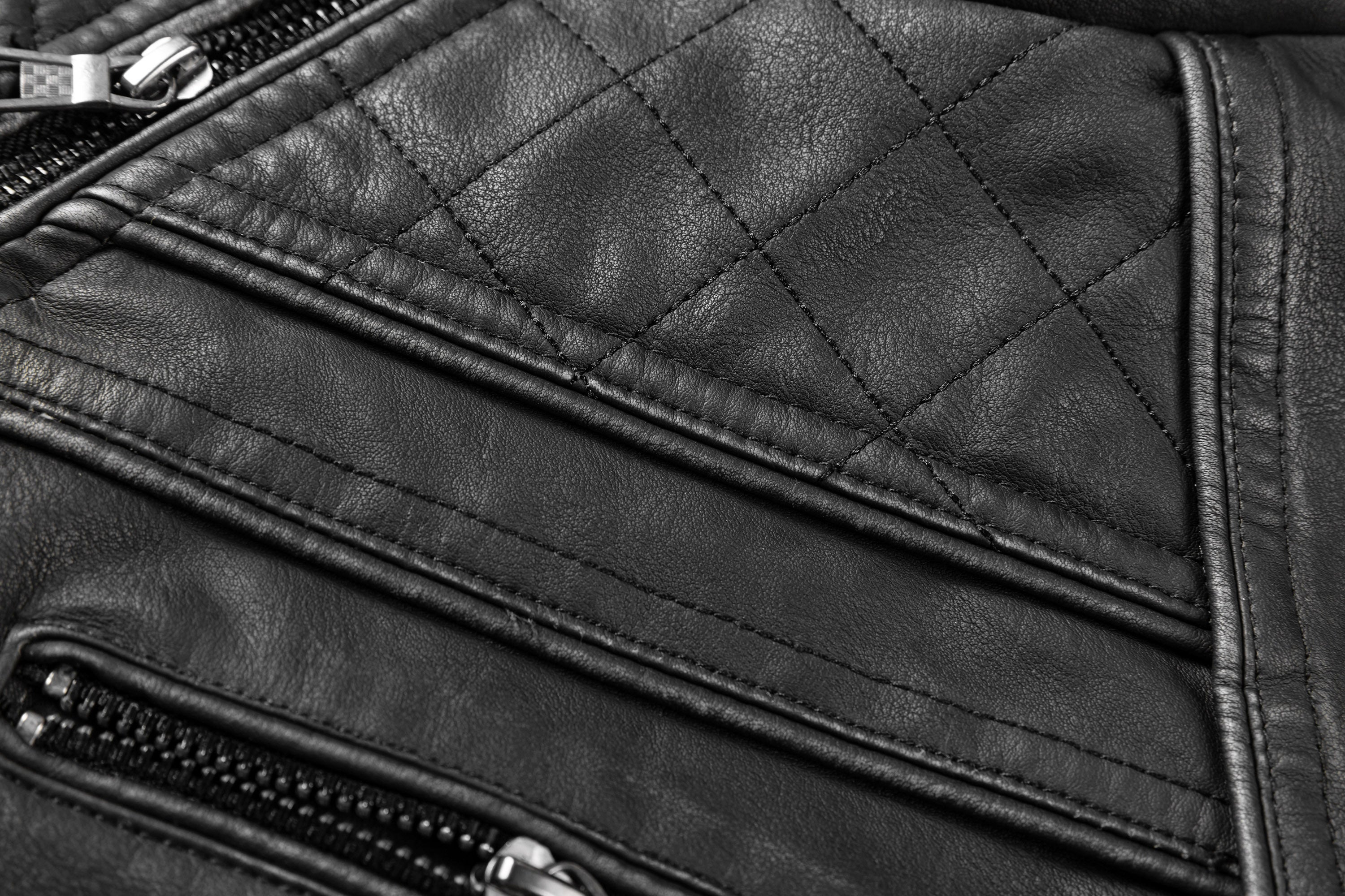 Chaqueta de Cuero Vintage Iron & Leather