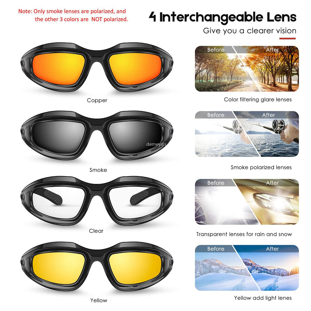 Gafas Polarizadas Multiuso Iron & Leather