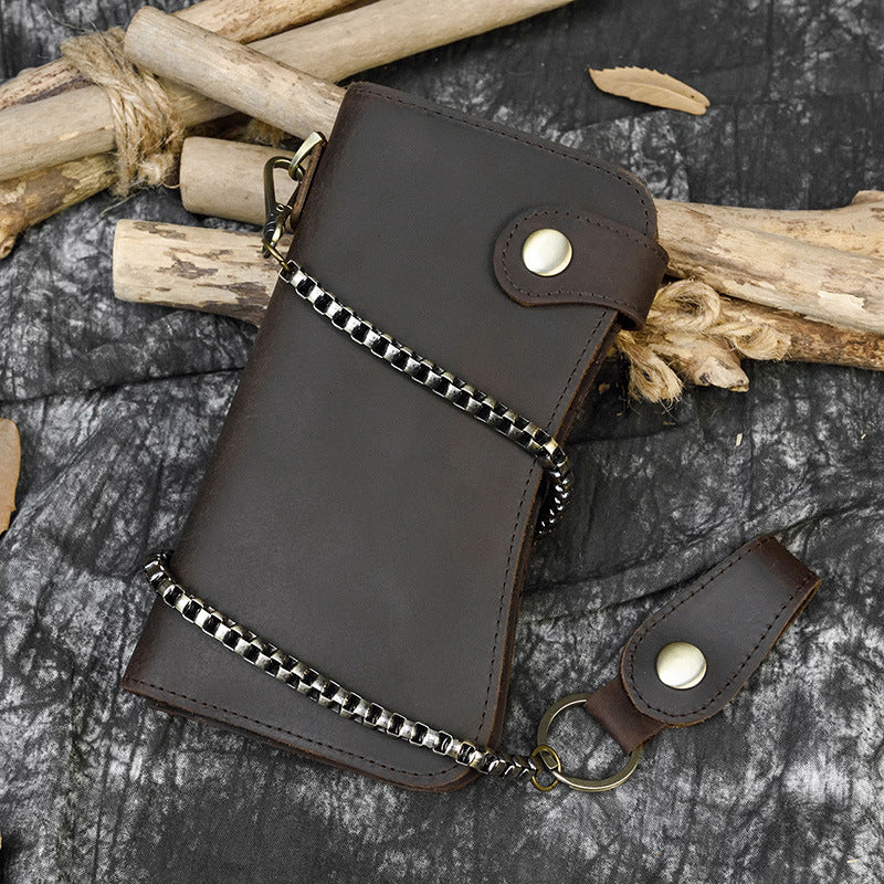 Billetera Larga "Highwayman" con Cadena.
