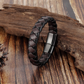 Pulsera de Cuero Biker Iron & Leather