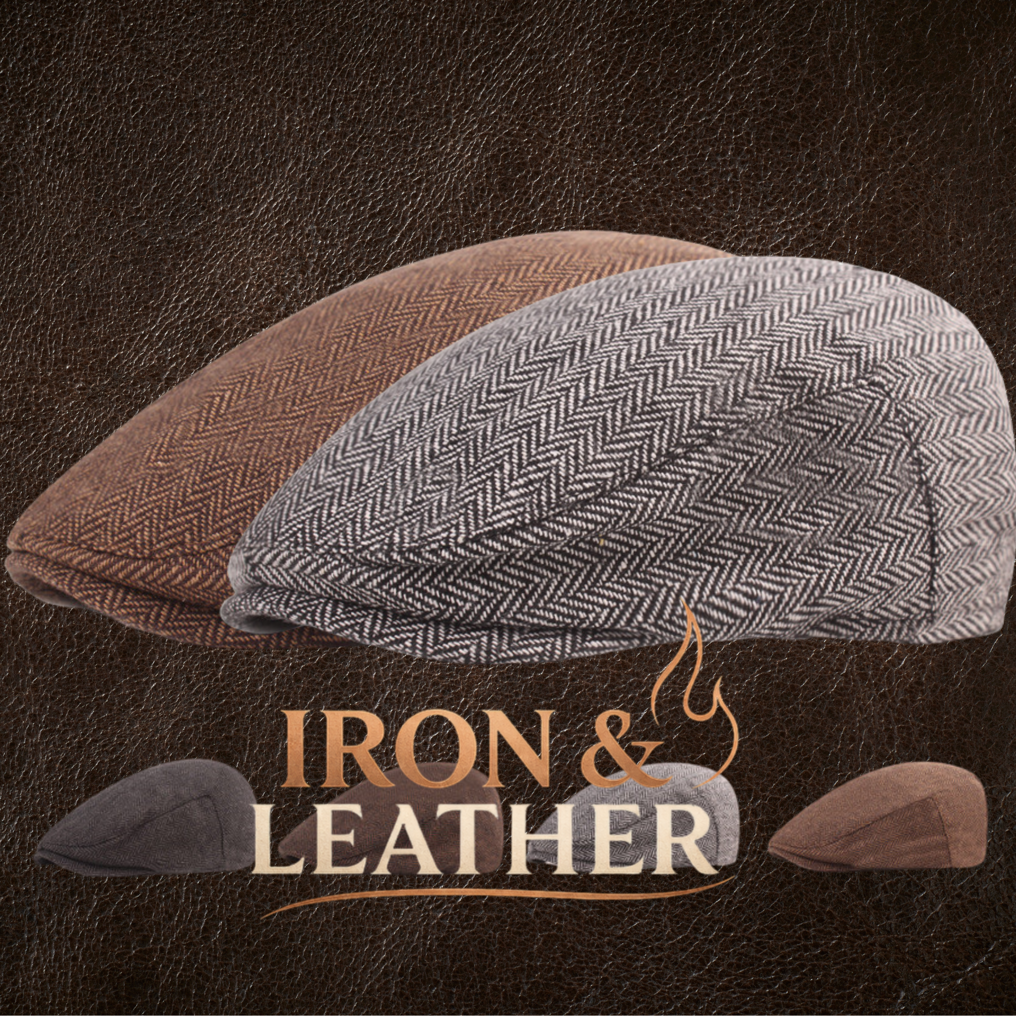 Boina Retro Iron & Leather