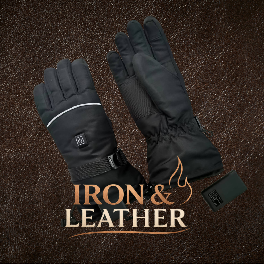Guantes Calefactables Biker Iron & Leather