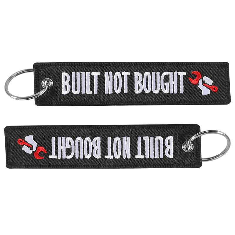 Llavero bordado Unisex Iron & Leather